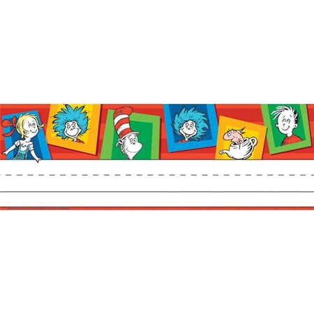 Tosafos 9.67 x 6.5 in. Dr Seuss Standard Tented Name Plates TO772338